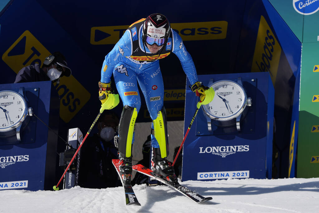 Cortina 2021 Alpine Ski World Championships. Alex Vinatzer (ITA).Cortina d'Ampezzo 21/02/2021Photo: Pentaphoto Gio Auletta