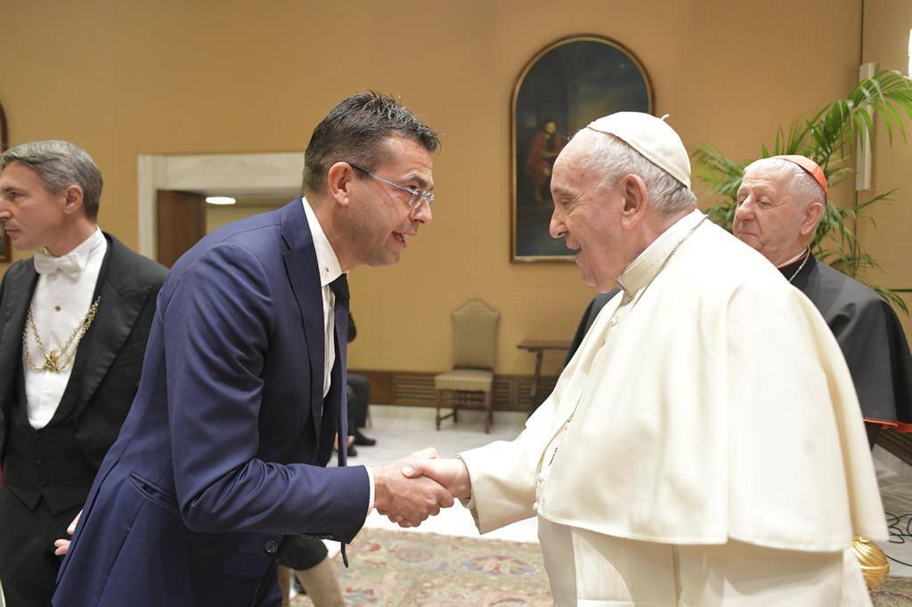 Padrin e Papa Francesco