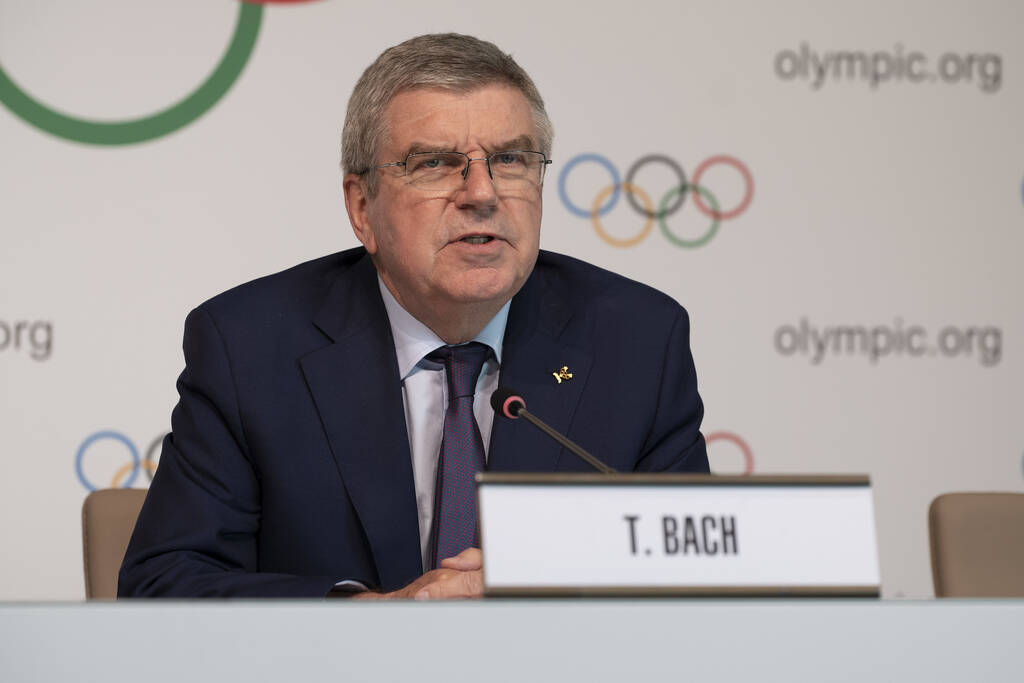 Lausanne| Switzerland | 22 May 2019 nnIOC President Thomas Bach holds a press conference after the EXECUTIVE BOARD Meeting in Lausanne nnnPhotography by Greg Martin/IOC